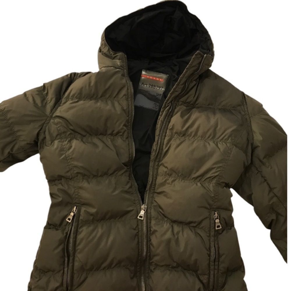 PRADA Short Puffer Down Jacket - Size P / XS